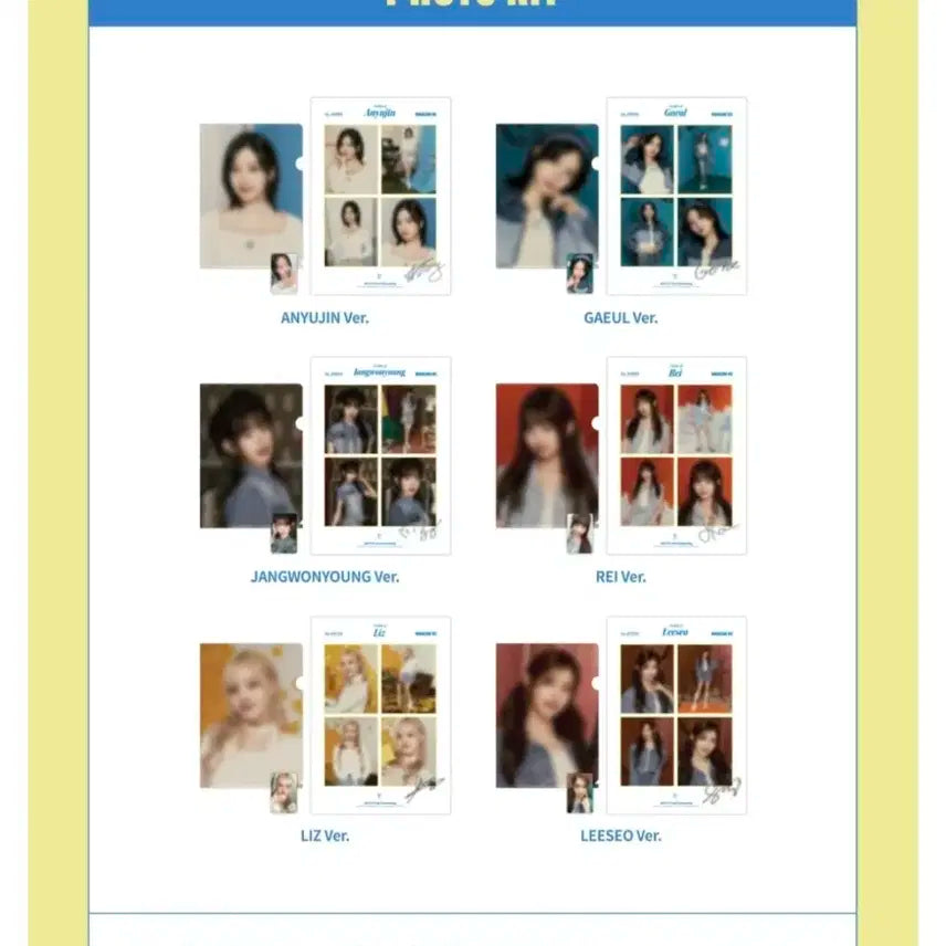 아이브 2024 팬미팅 포토키트 아이브 이서