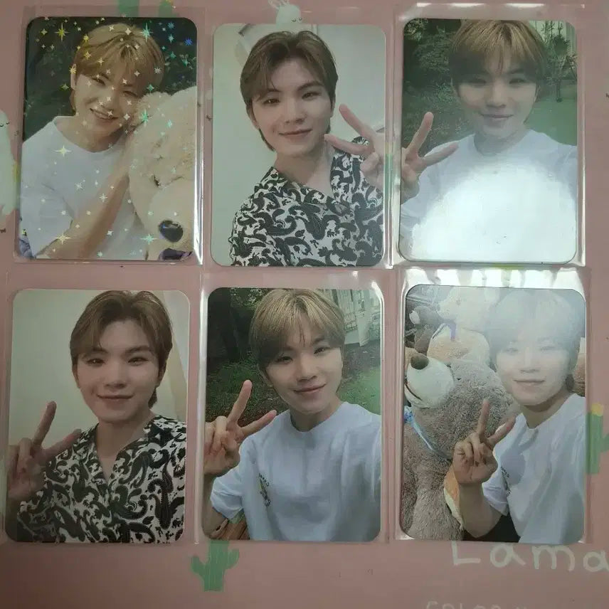 세븐틴(우지)디아이콘 포카&L자 파일