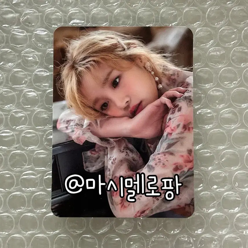 아이들 I made 세뇨리따 앨범 우기 포카 포토카드 희귀