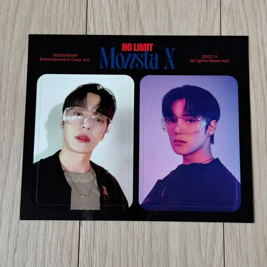 몬스타엑스 민혁 노리밋 스타쉽 포카 특전