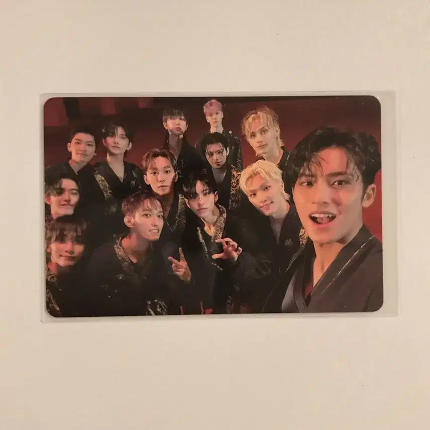 세븐틴 FML 단체 포토카드