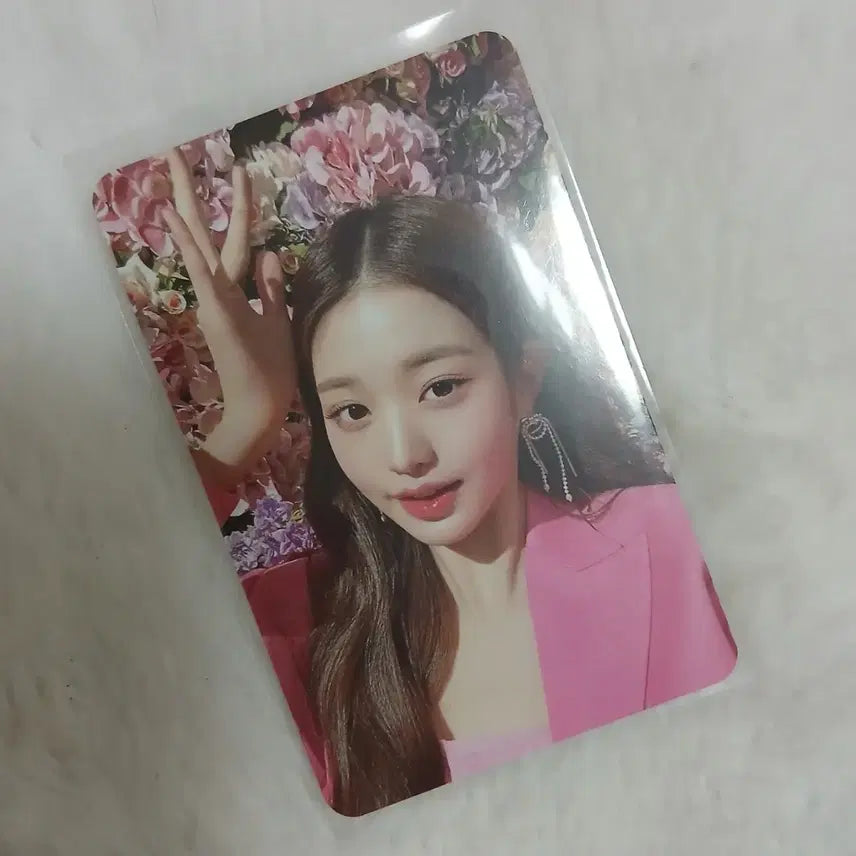 아이브 원영 팬콘 포카