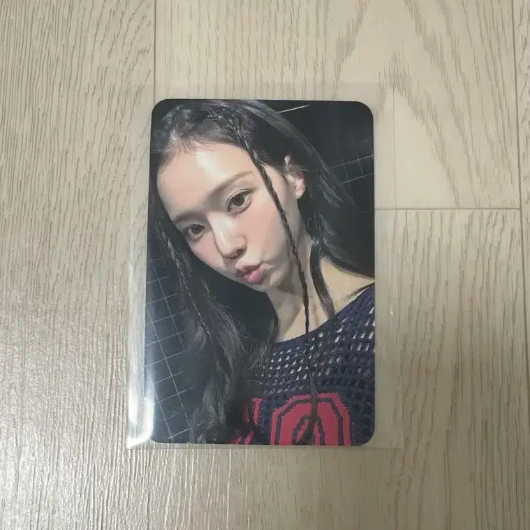 에스파 윈터 마이월드 스파이시 사운드웨이브 특전 포카