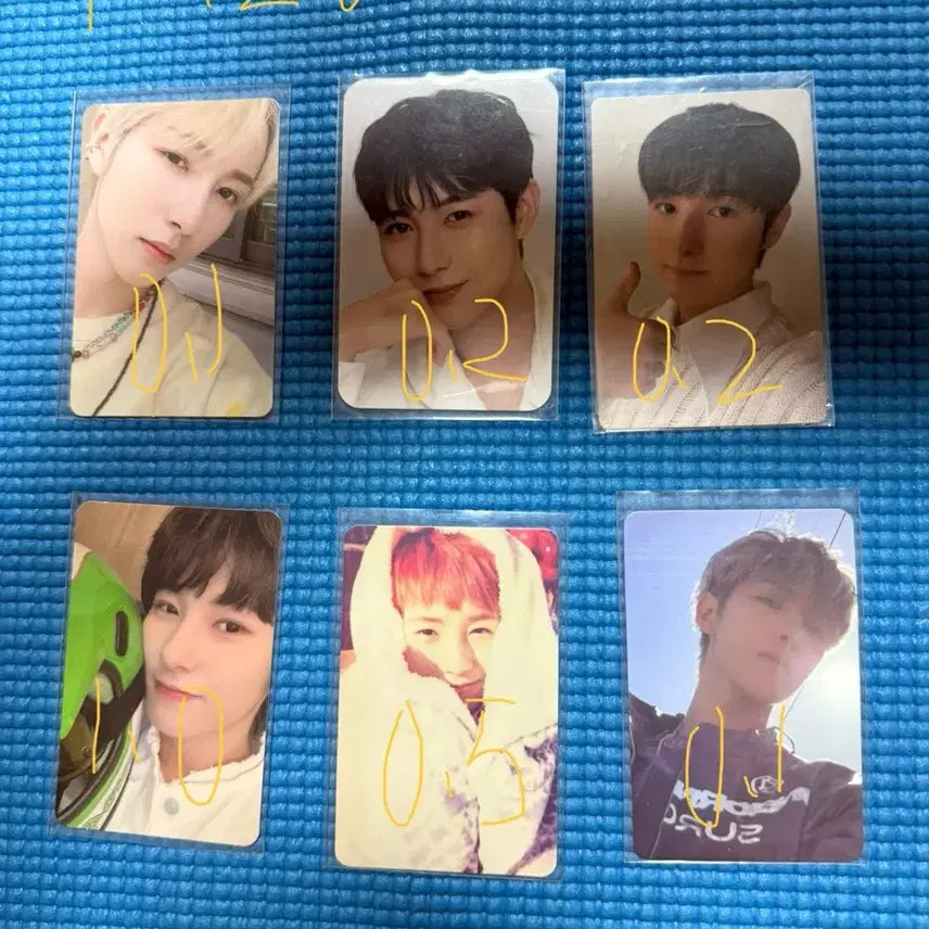 nct 엔시티 지성 재민 정우 해찬 쟈니 런쥔  포카 양도