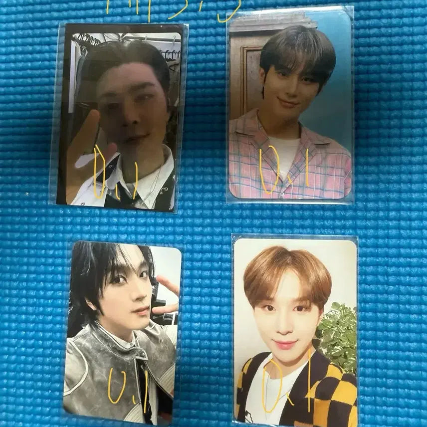 nct 엔시티 지성 재민 정우 해찬 쟈니 런쥔  포카 양도