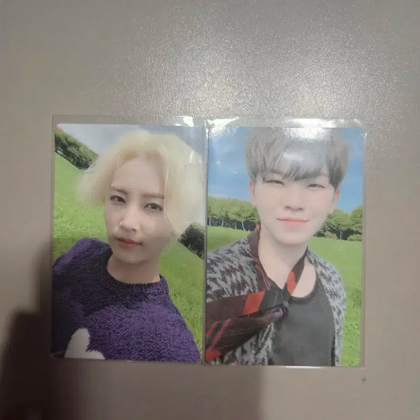 세븐틴 포토카드 정한 우지