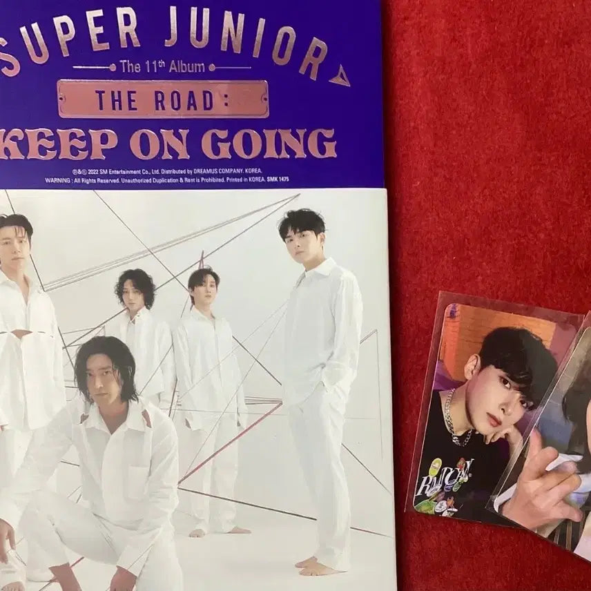 슈퍼주니어 The Road: KEEP ON GOING 앨범