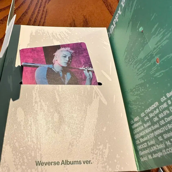 세븐틴 위버스앨범+ID카드민규