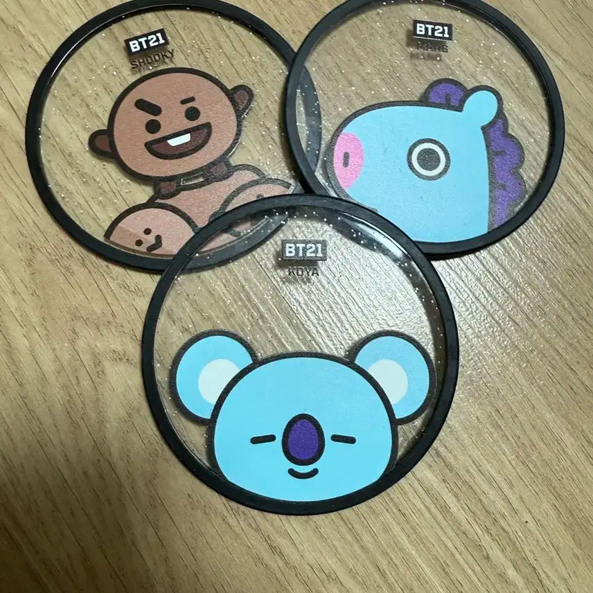 방탄 컵받침대