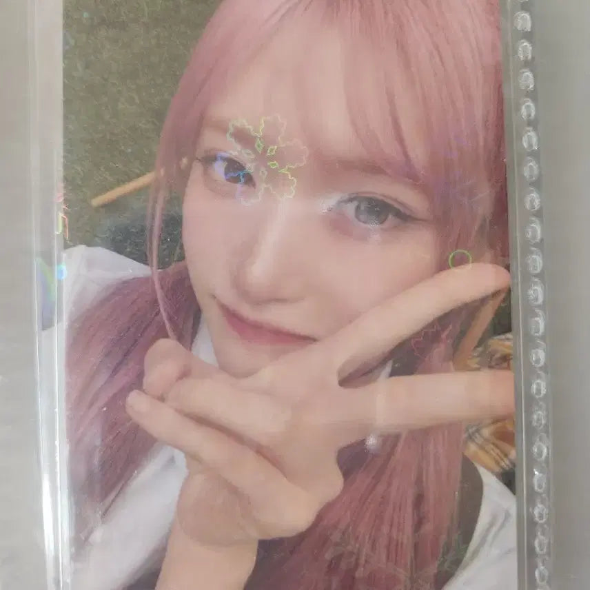 아이브 이서 스카우트 팬콘 랜덤포카