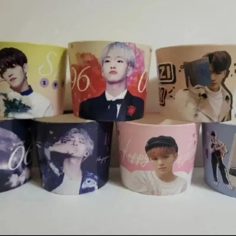 세븐틴 컵홀더 일괄 판매