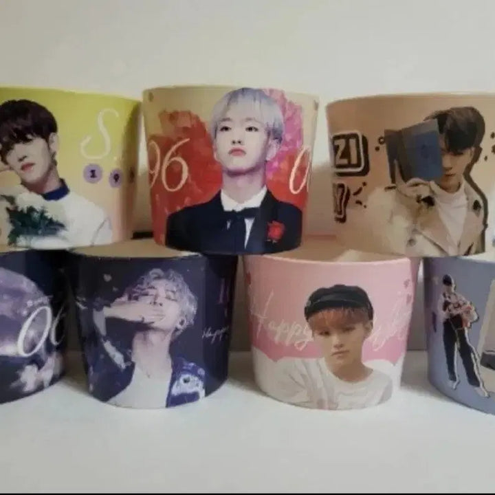 세븐틴 컵홀더 일괄 판매