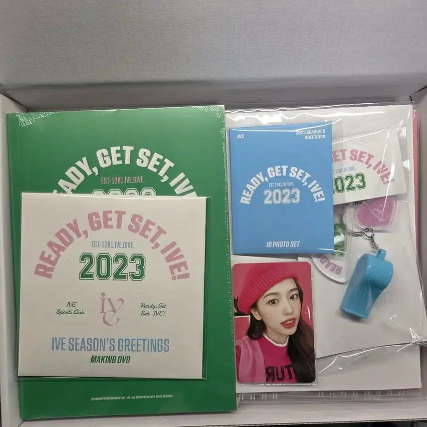 아이브 2023 시즌그리팅 시그 포카 포함 사운드웨이브 특전 포함 일괄