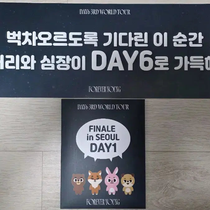 데이식스 포에버영 입장키트 미개봉 일괄 (대전,서울)