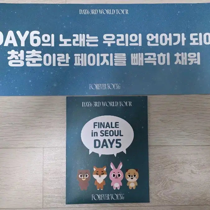 데이식스 포에버영 입장키트 미개봉 일괄 (대전,서울)