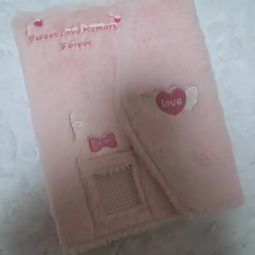 핑크 털바인더 양도합니다 (속지포함)