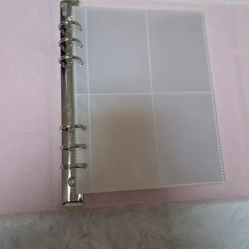 핑크 털바인더 양도합니다 (속지포함)