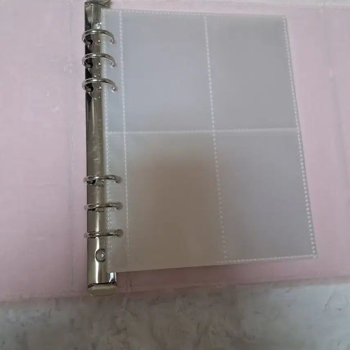 핑크 털바인더 양도합니다 (속지포함)