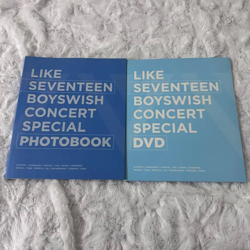 세븐틴 데뷔초 보이위시 콘서트 스페셜 디비디, 포토북 양도