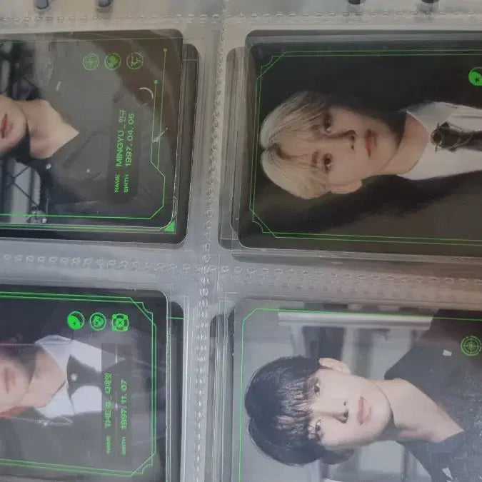 세븐틴 멤버십 게임 보이 포카&증사