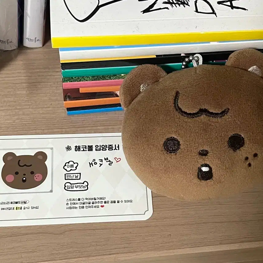해찬 인형 해코볼