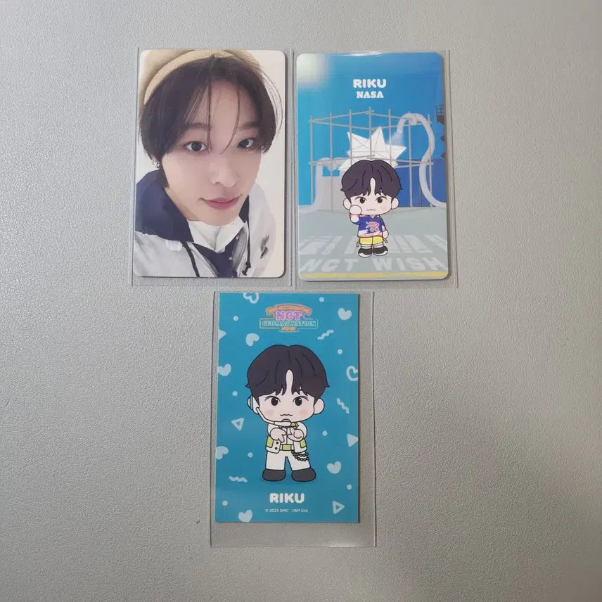 엔시티위시 리쿠 포카 꼬마즈 팝업 트레카 셀포, 컨포, 스티커 세트