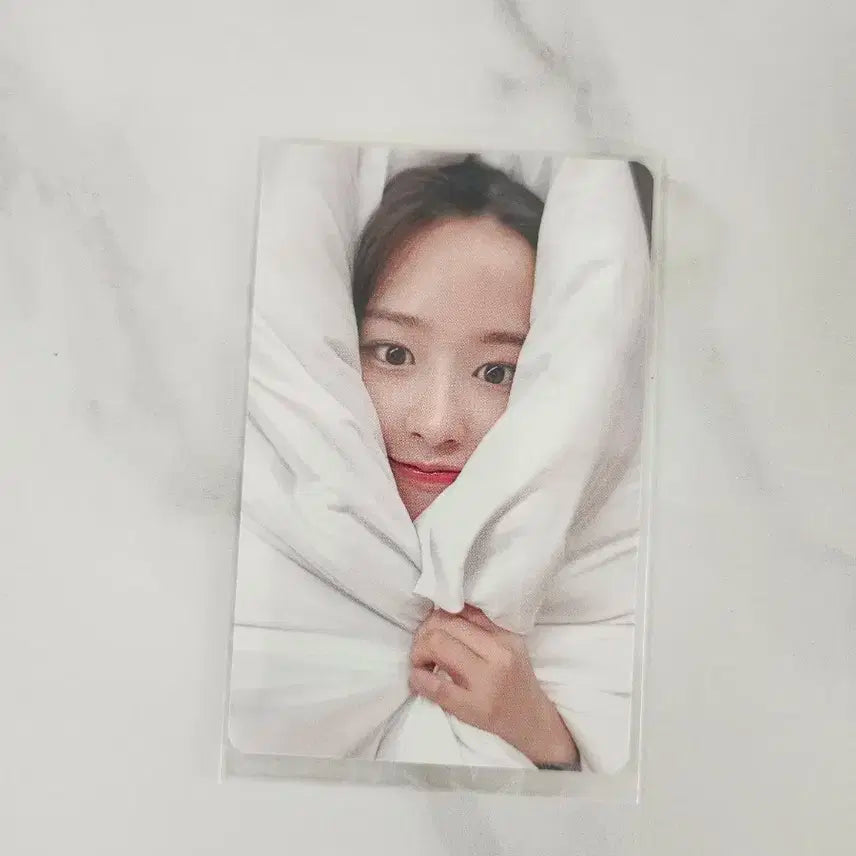 아이브 안유진 엠파시 메이크스타 이불밖은위험해 포토카드
