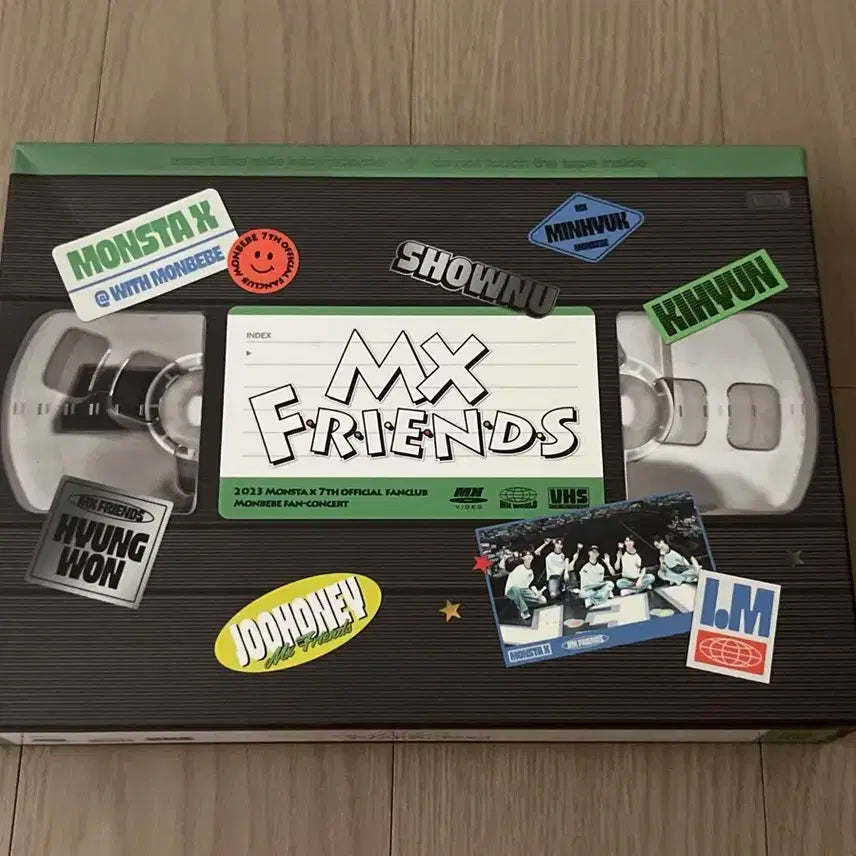 몬스타엑스 mx friends 7기 팬콘 DVD