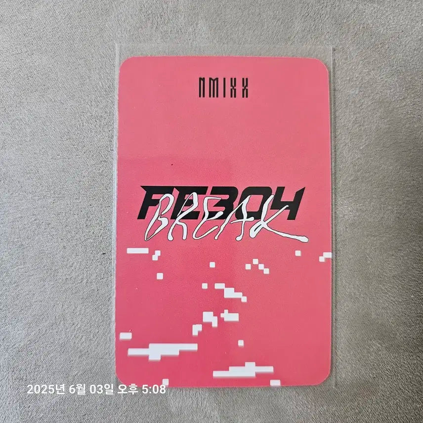엔믹스 해원 럭드 포카