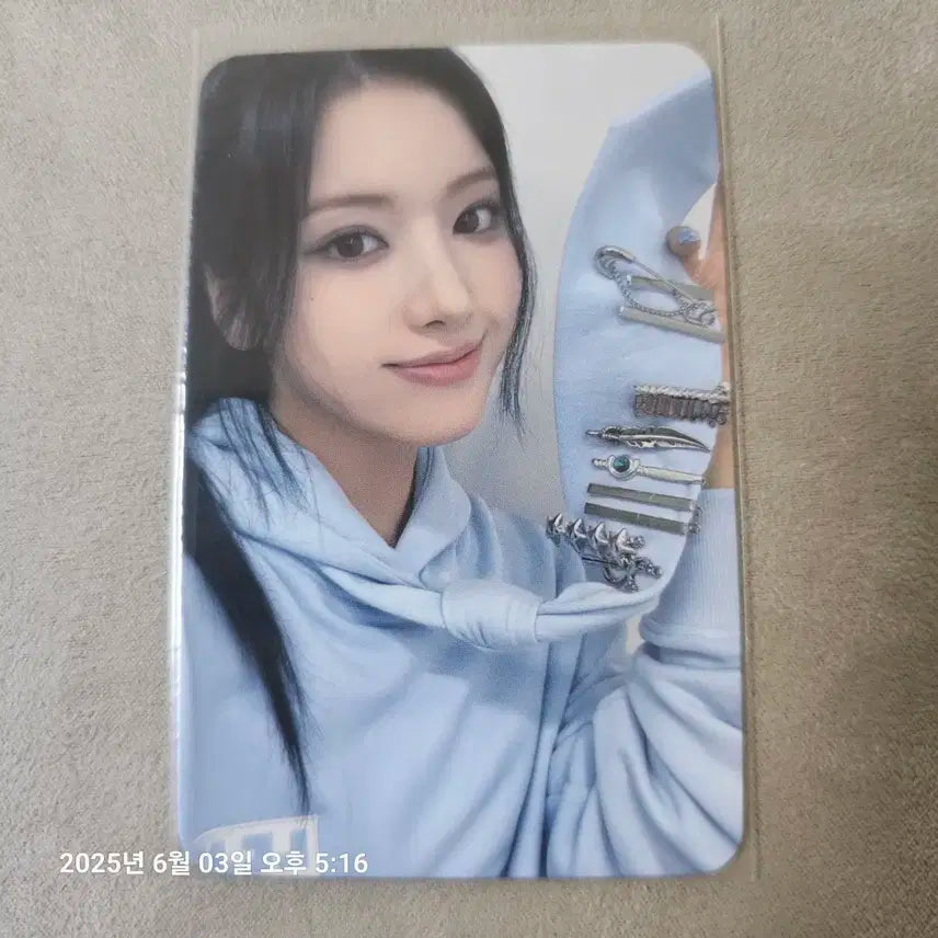 엔믹스 지우 럭드 포카 2장 일괄
