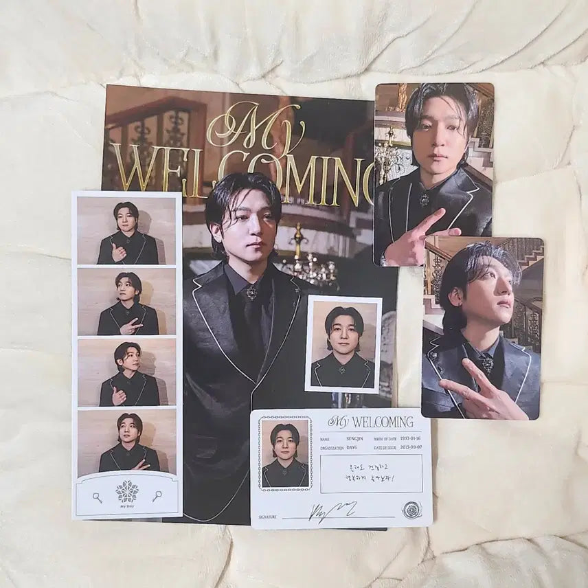 데이식스 마이데이 마데 5기 팬클럽 키트 성진 포카 세트 분철 양도