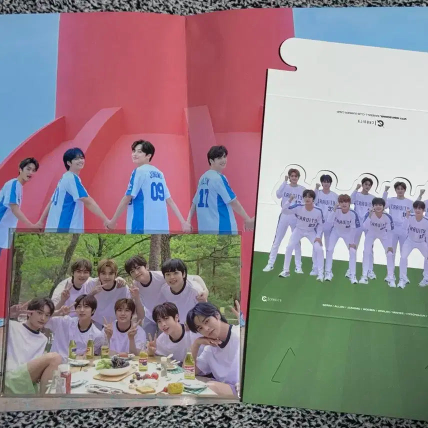 크래비티 썸머 DVD 디비디 포토북 멤버-정모 (풀구성)