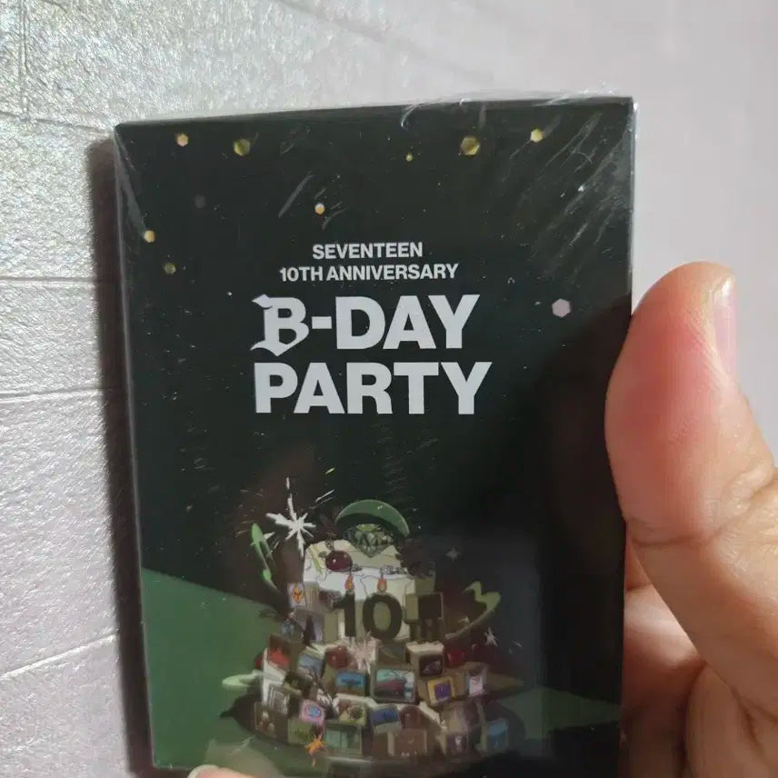세븐틴 10주년포카세트 (미개봉)