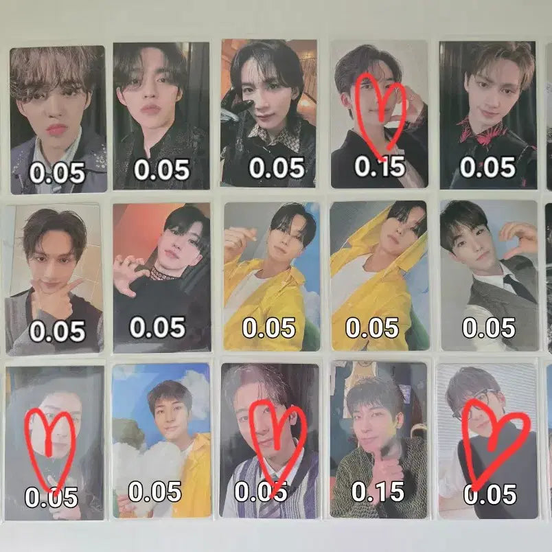 세븐틴 포토카드