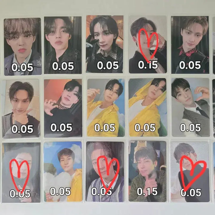 세븐틴 포토카드