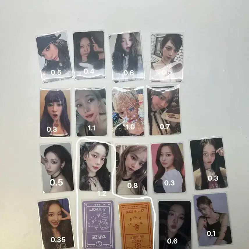 에스파 카리나 지젤 닝닝 윈터 포카 팔아요