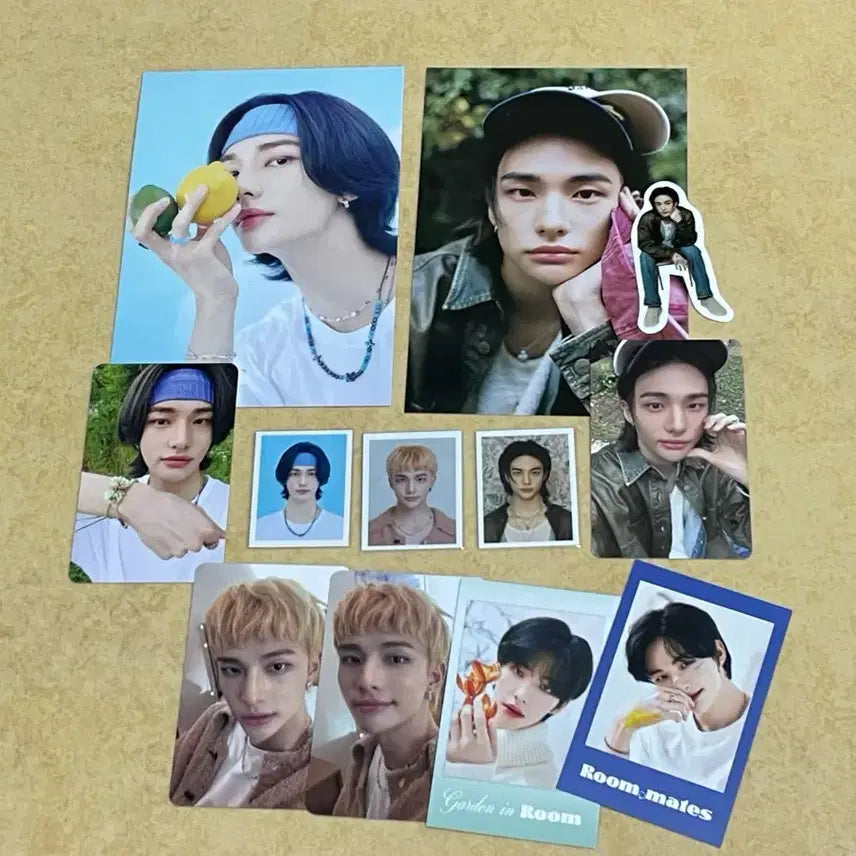 스트레이키즈 스키즈 현진 포카 엽서 증사 앨범 팬미팅 키트