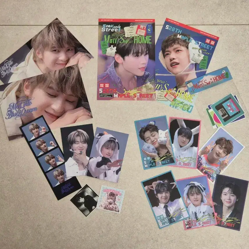 제베원 석매튜 생카 생일카페 특전 포카 엽서 트레카