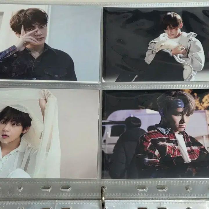 (15장 풀세트) 방탄 오늘 뷔 태형 인화사진 일괄 양도