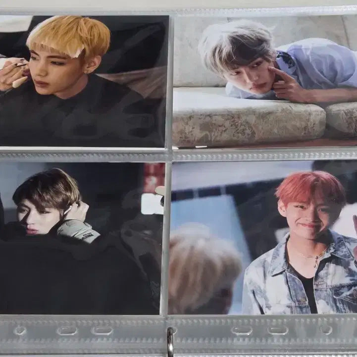 (15장 풀세트) 방탄 오늘 뷔 태형 인화사진 일괄 양도