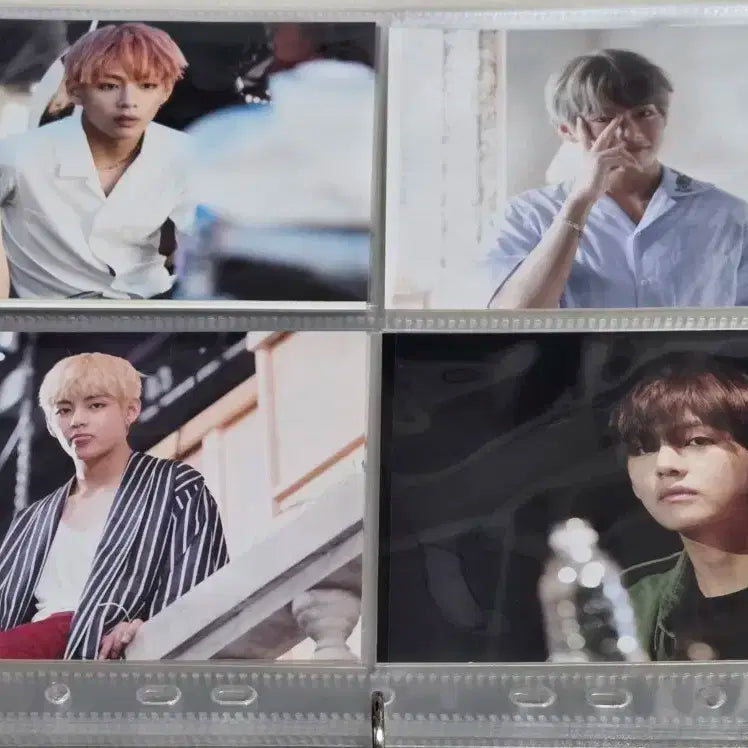 (15장 풀세트) 방탄 오늘 뷔 태형 인화사진 일괄 양도