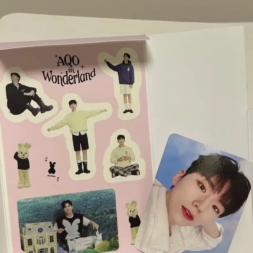 아코스튜디오 포카 스티커 세트 몬스타엑스 기현