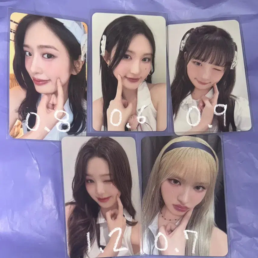 아이브 앙콘 dvd 디비디 키트 양도 포카 안유진 가을 레이 장원영 리즈
