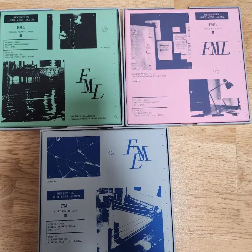 세븐틴 10th Mini Album 'FML' (Set)