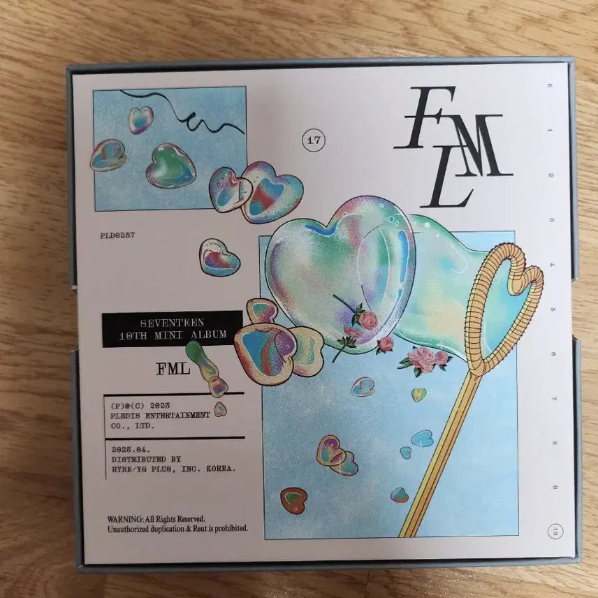 세븐틴 10th Mini Album 'FML' (CARAT Ver.)