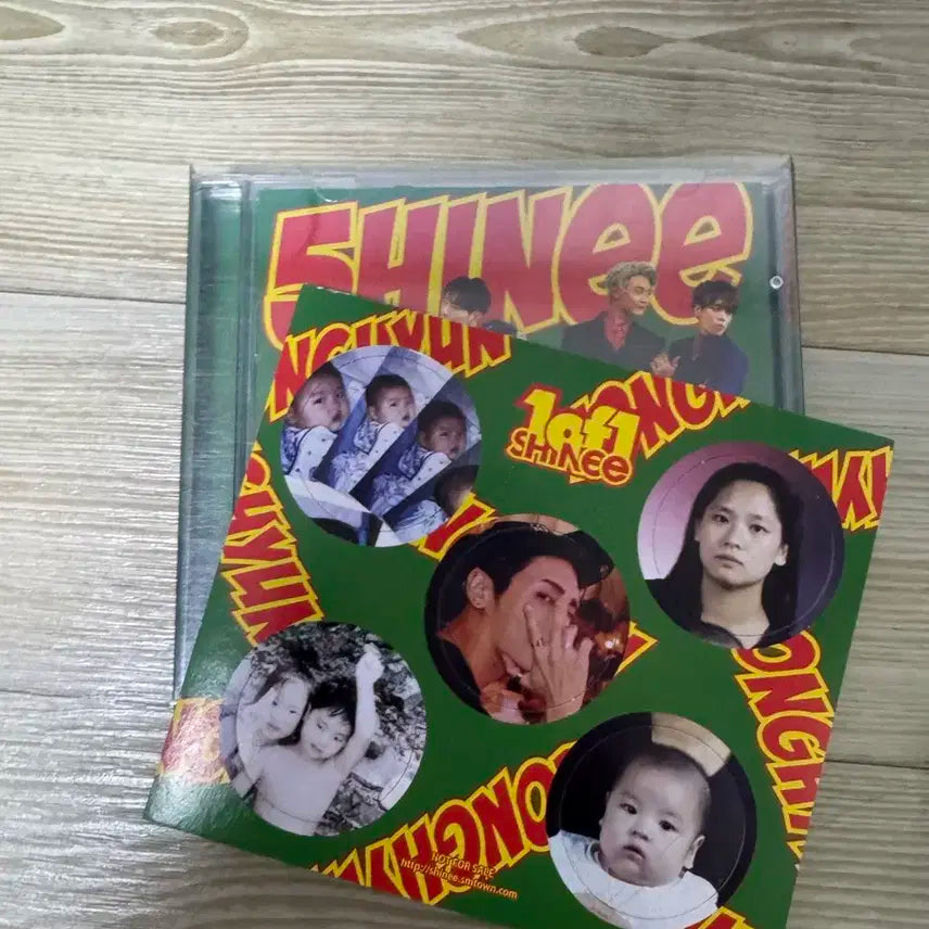 샤이니 원옵원 앨범 +종현 딱지