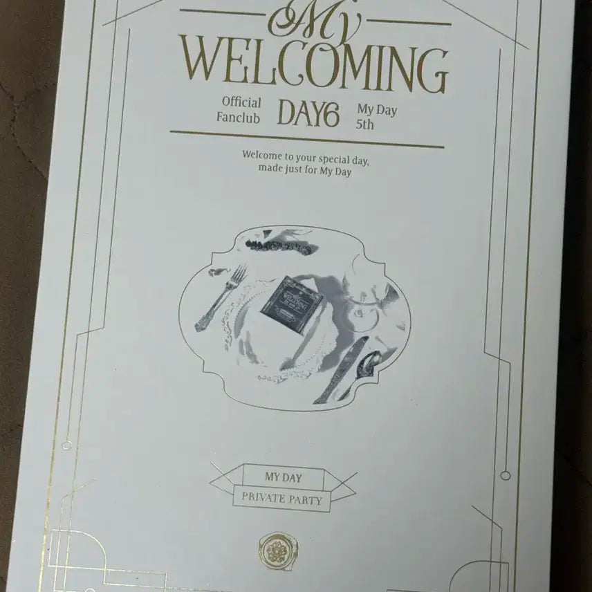 데이식스 5기 웰컴키트