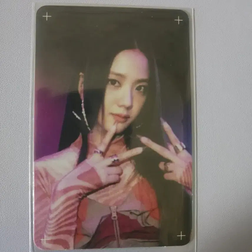 [판매] 블랙핑크 지수 How you like that 앨범 포토카드