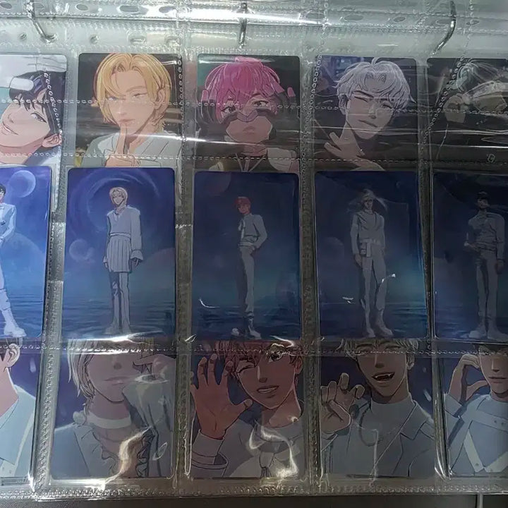 플레이브 기다릴게 육여름 W4L 포카들 책갈피 스트로우픽 일괄