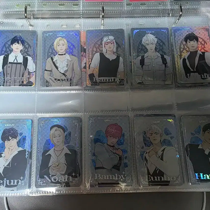 플레이브 기다릴게 육여름 W4L 포카들 책갈피 스트로우픽 일괄